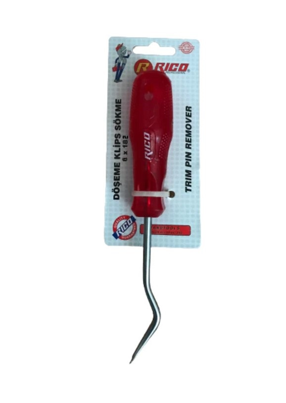 Rıco Döşeme Klips Sökme 8x182 KK0163Anahtarlar