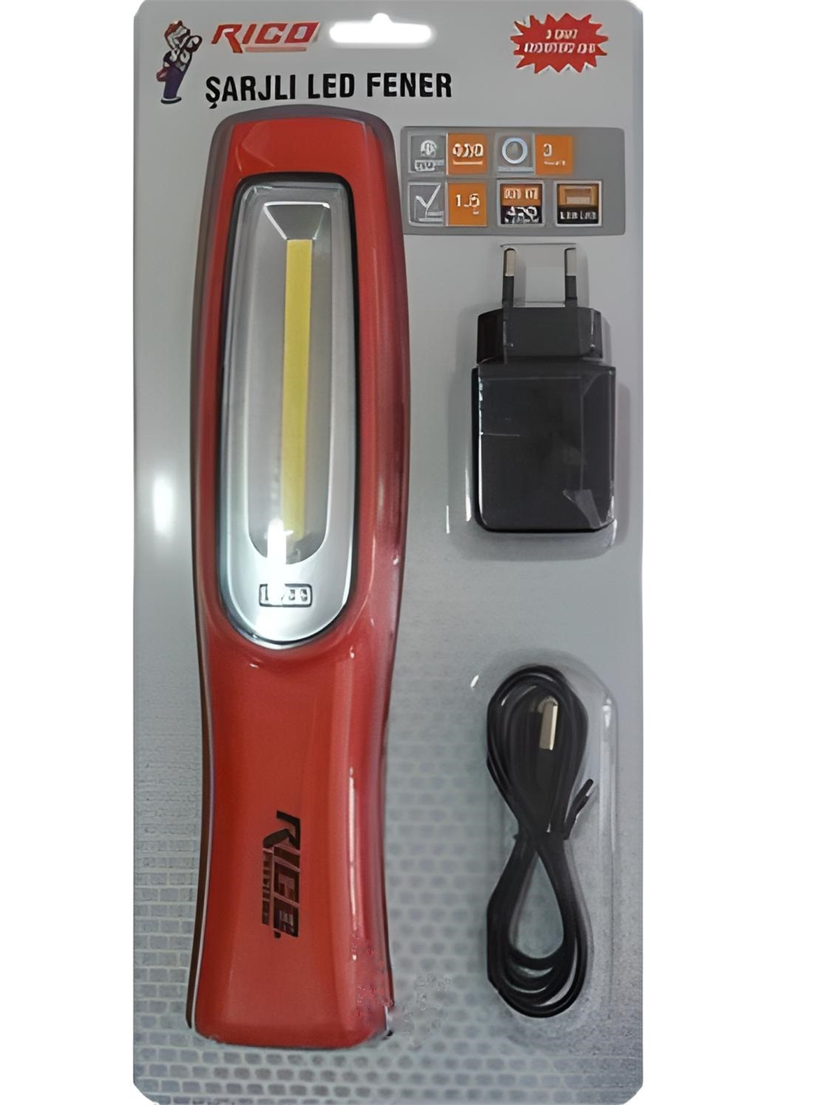 Rıco Şarjlı El Feneri Rc0029Aydınlatma Grubu