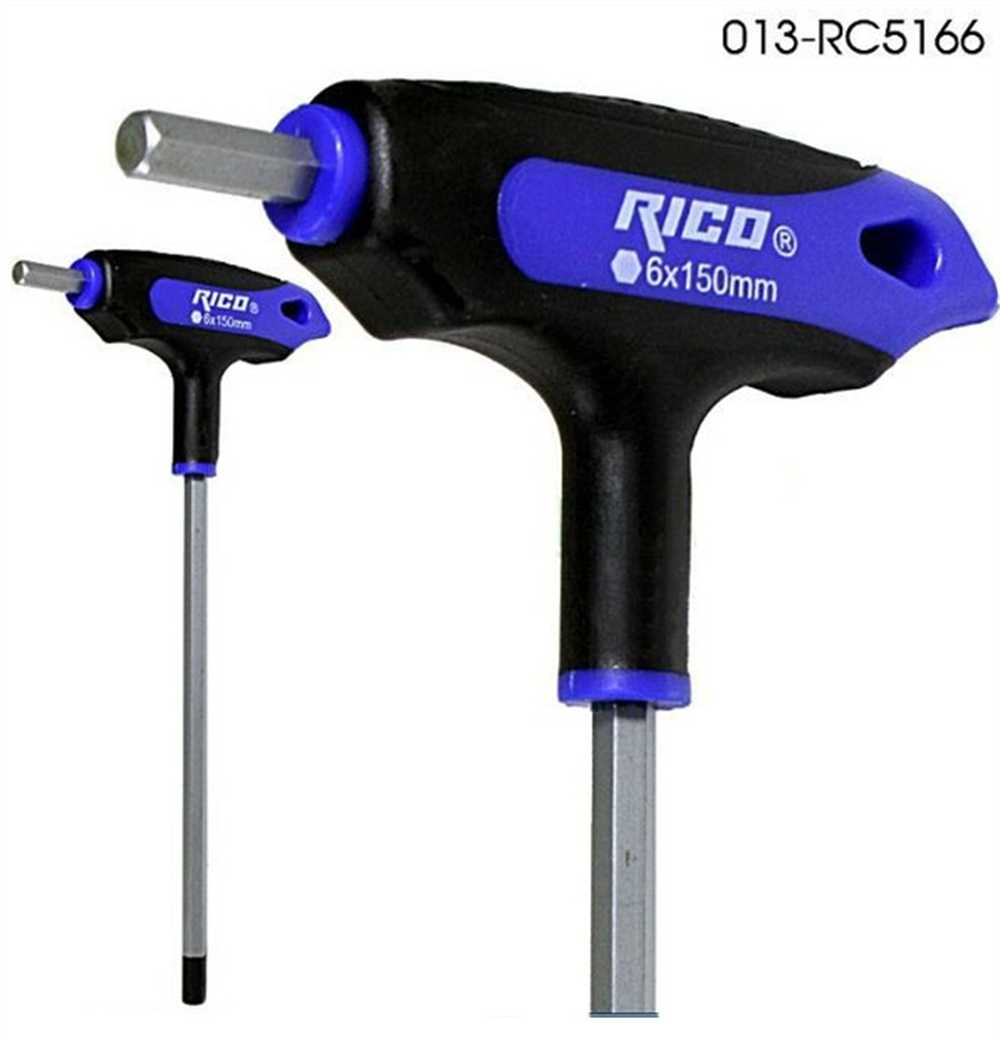 Rıco T Tip Allen Düz 6x150 Mm RC5166T Tipi Allenler