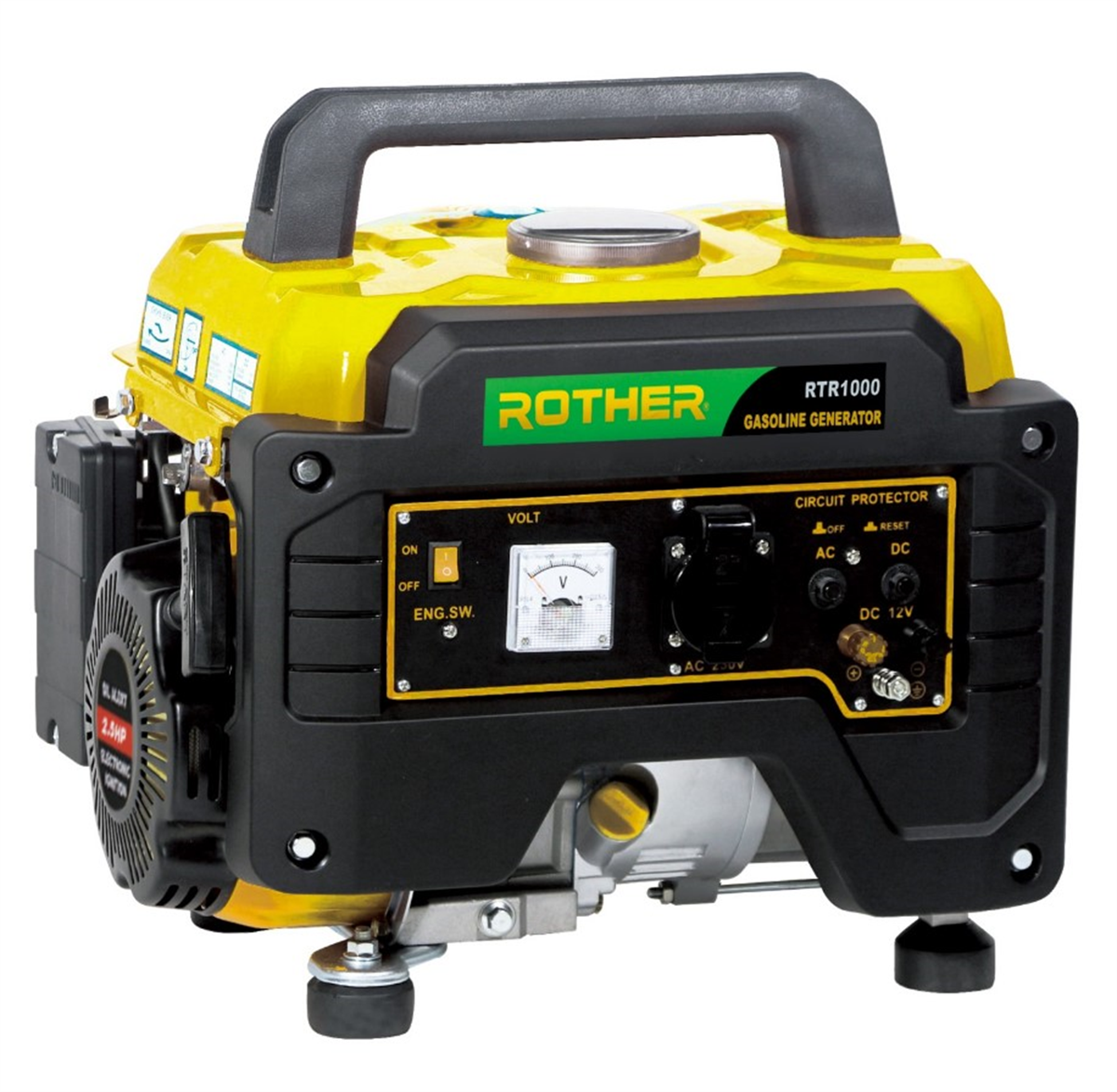Rother Benzinli Jeneratör 1,1Kw RTR1000Jeneratör(güç kaynakları)