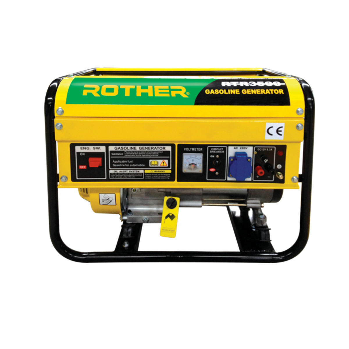 Rother Rtr3500 Benzinli Jeneratör 2.7 Kw
