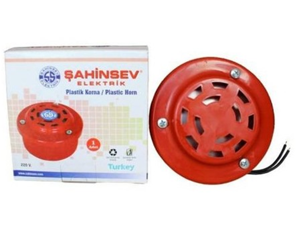 Şahinsev Plastik Korna 220VAlarm ve Kornalar