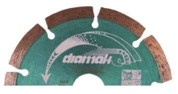 SEGMANLI TİP ELMAS TESTERE 130 mm