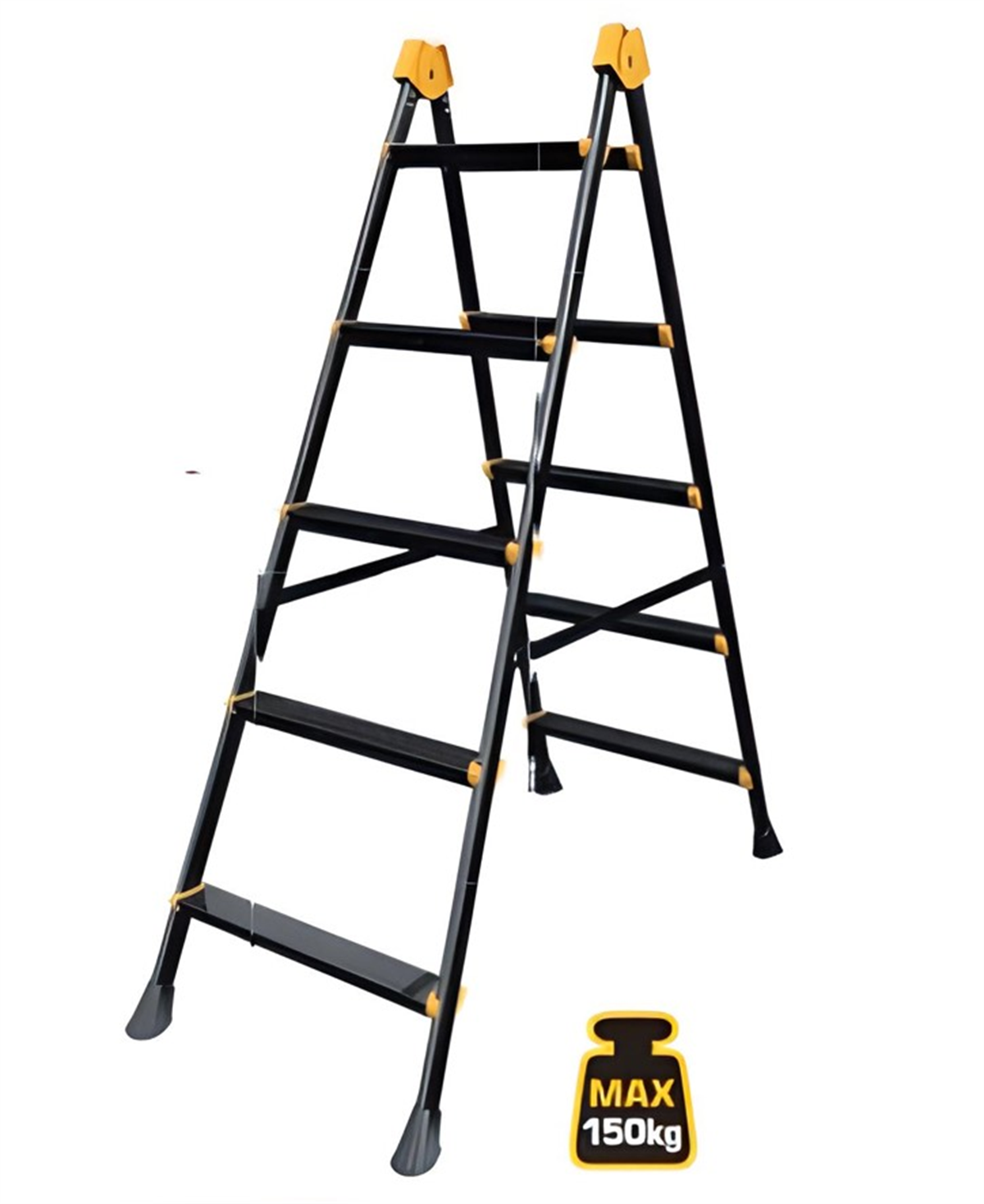 SGS 4+4 Basamaklı Metal Merdiven Doublestep SGS1184Merdiven Grubu