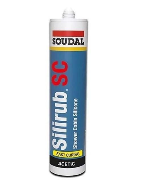 Soudal Duşakabin Silikonu 280 Ml ŞeffafYapı Kimyasalları
