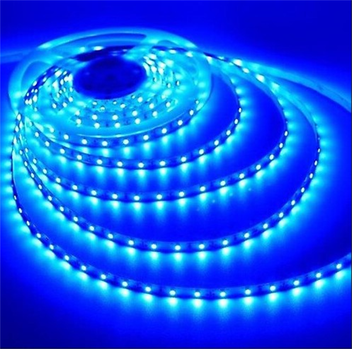 Tellini Şerit Led Dış Mekan Silikonlu 5 M MaviŞerit Led