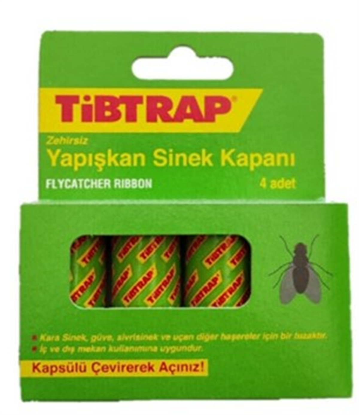 Tibtrap Yapışkan Sinek Bandı 4'lüSineklikler