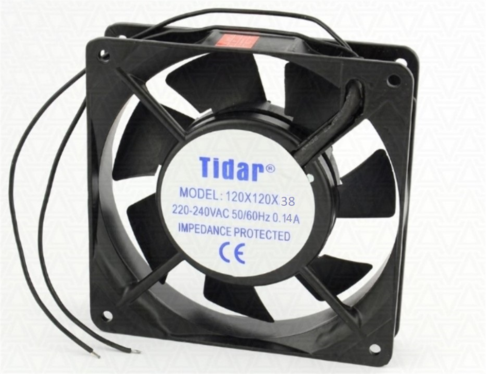 Tidar Kare Fan 120x120x38 220VFan ve Havalandırma Grubu