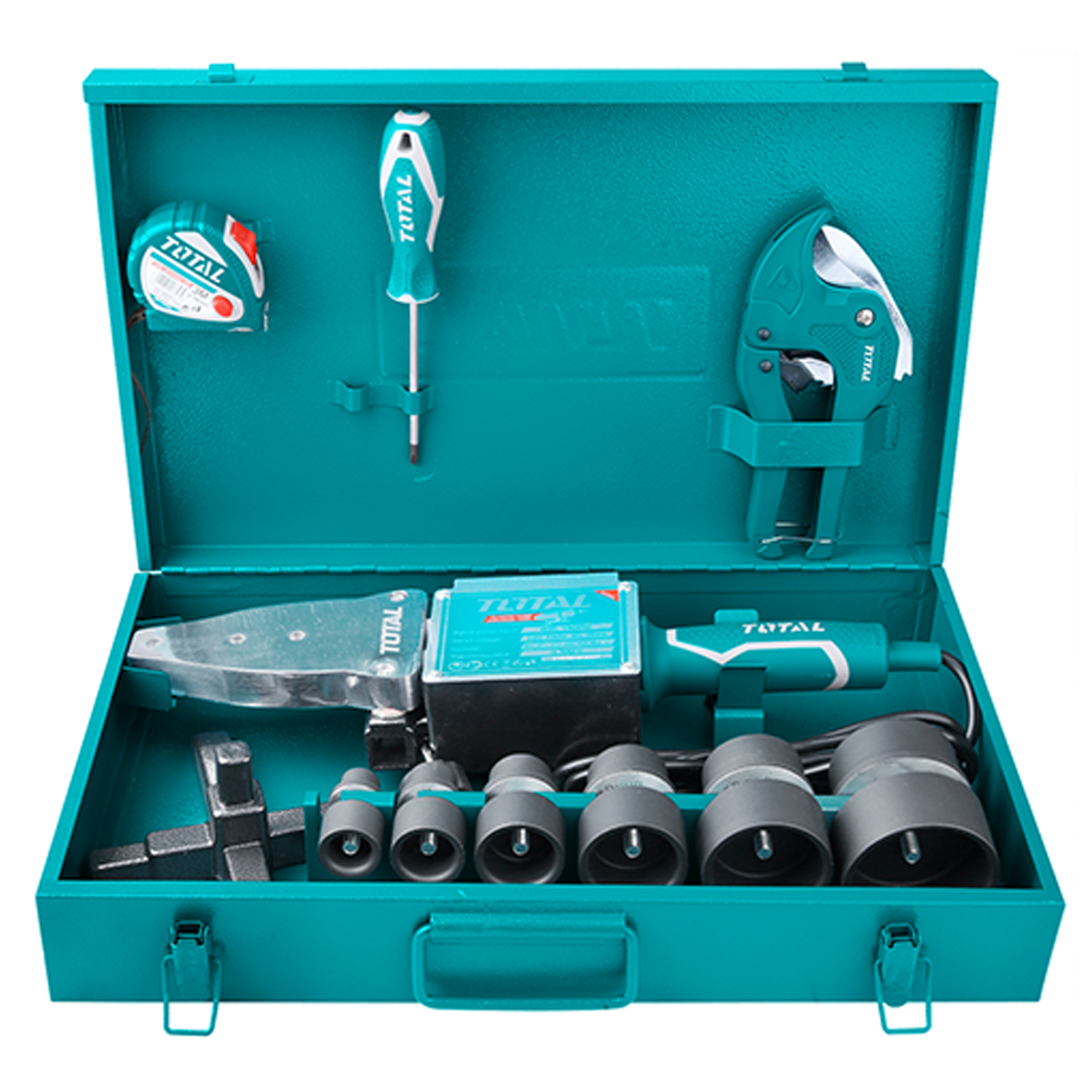 Total Plastik Boru Kaynak Makinası 800W-1500W TT328151Paftalar
