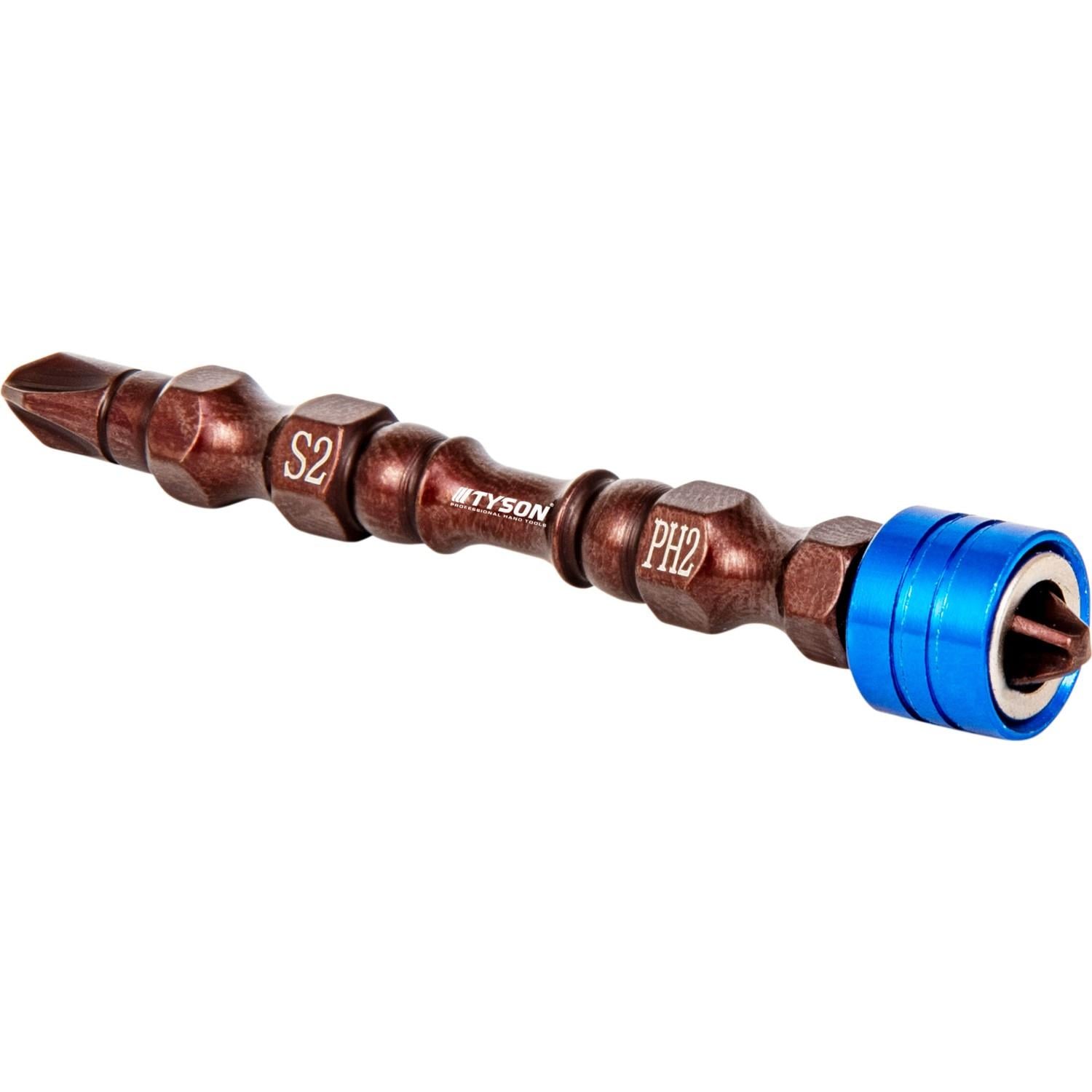 Tyson Mıknatıslı Bits Uç Ph2*65 Çift Yönlü 9681 AdetBits Setler