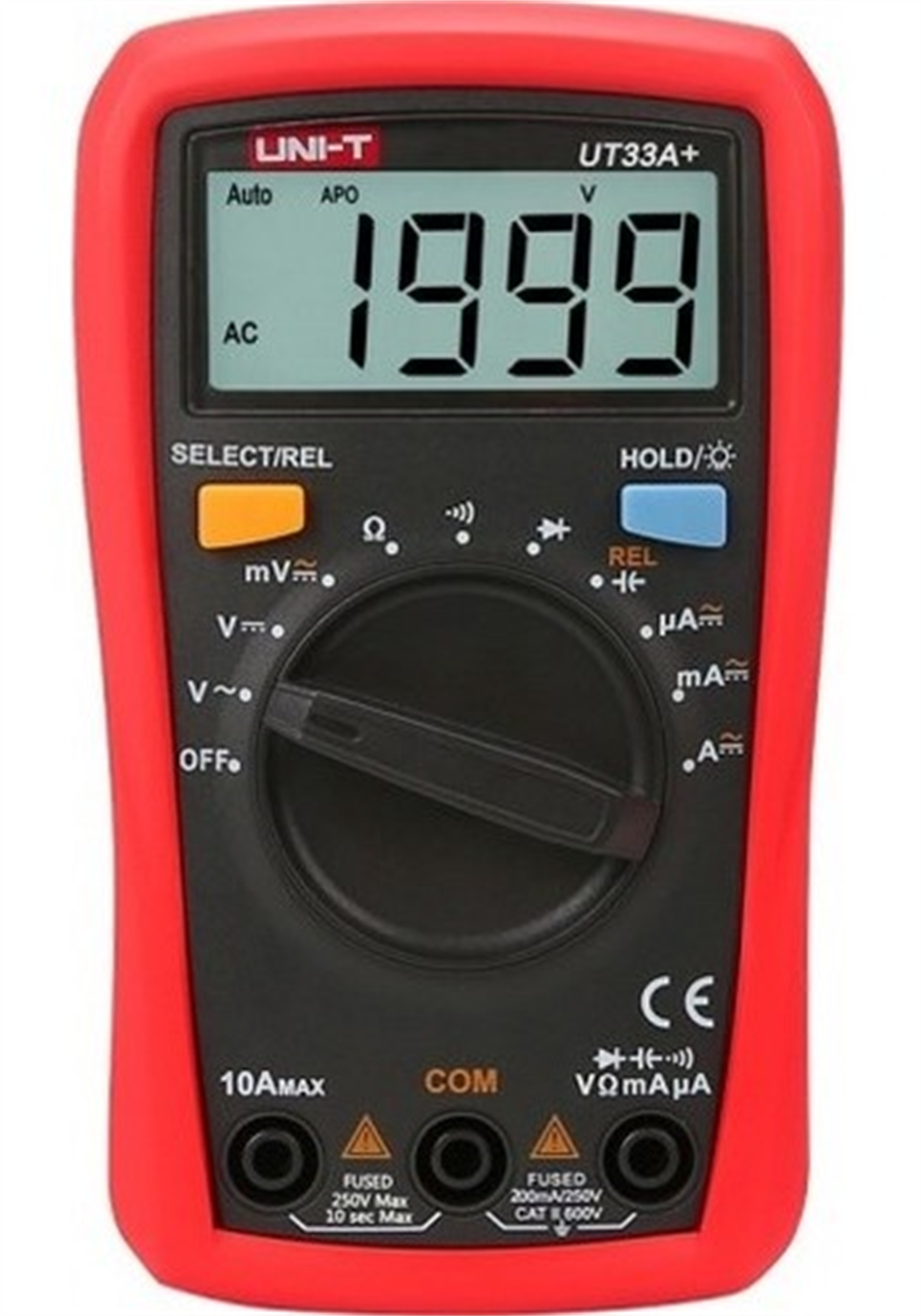 UNI-T Ölçü Aleti UT33A+Dijital Ölçü Aleti