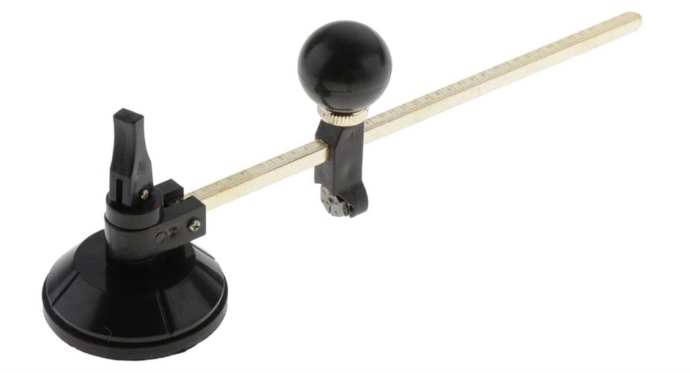 Vantuzlu Cam Elması 30 Cm Cam Elması