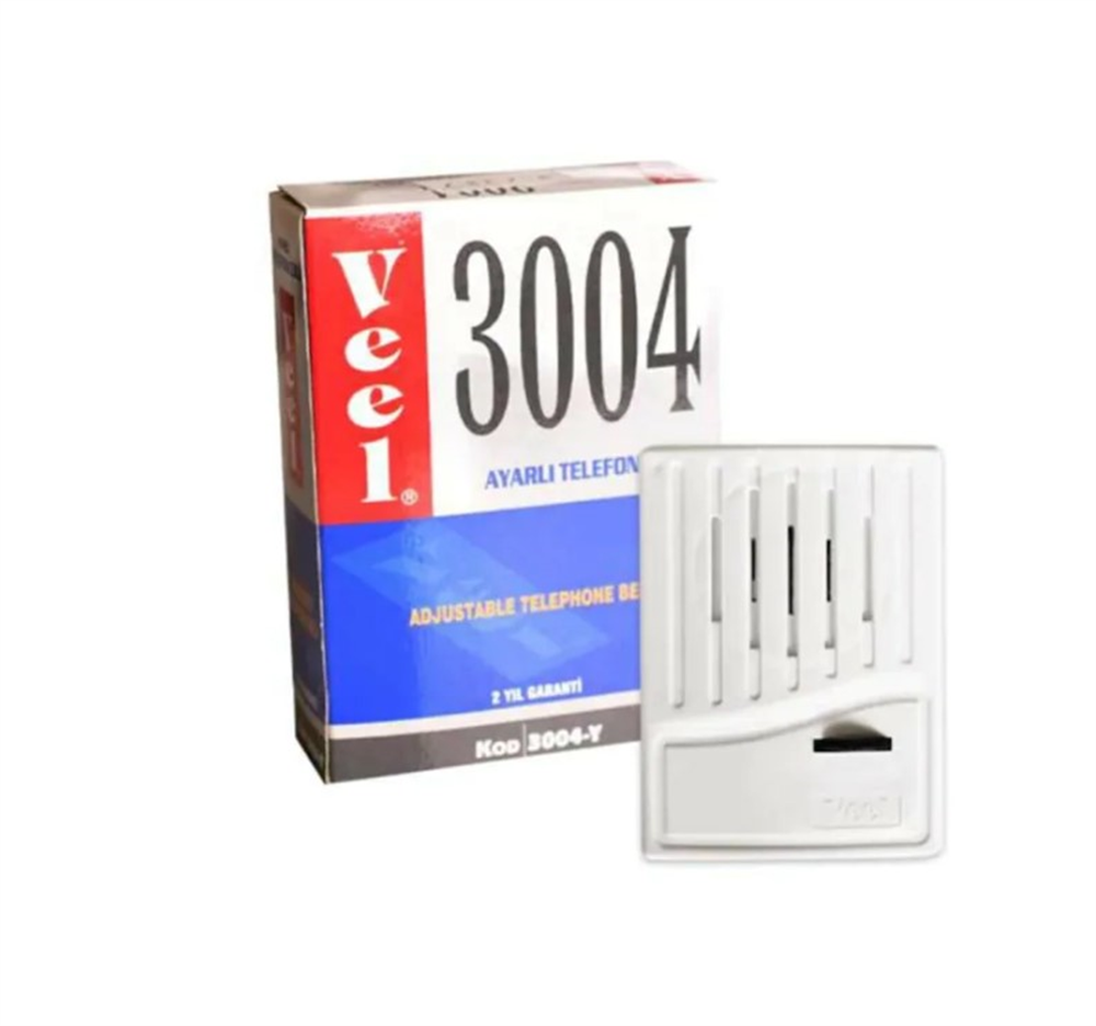 Veel Ayarlı Telefon Sesli Kapı Zili 3004Zil ve Butonlar