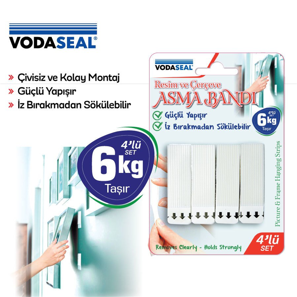 VODASEAL Resim ve Çerçeve Asma Bandı