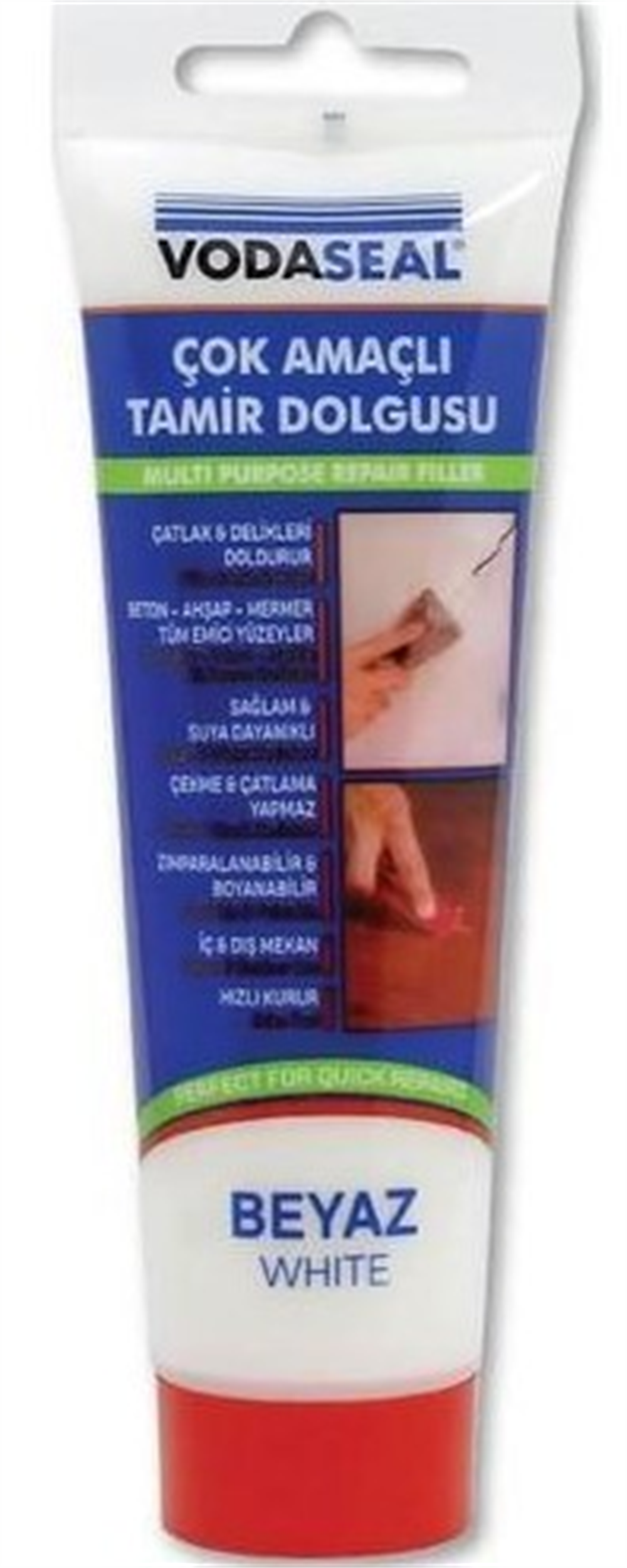 Vodaseal Tamir Dolgusu 200 Gr BeyazDerz Ürünleri