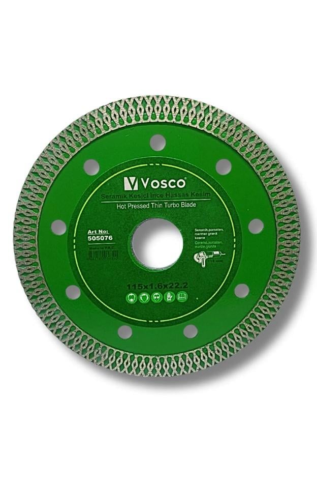 Vosco Seramik Kesici İnce Hassas Kesim 115mm 505076Daire Testere Aksesuarları