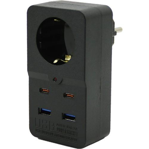 Wınnboss Akım Korumalı Priz 4 Usb 1 Priz 3438Priz & Anahtar Çeşitleri