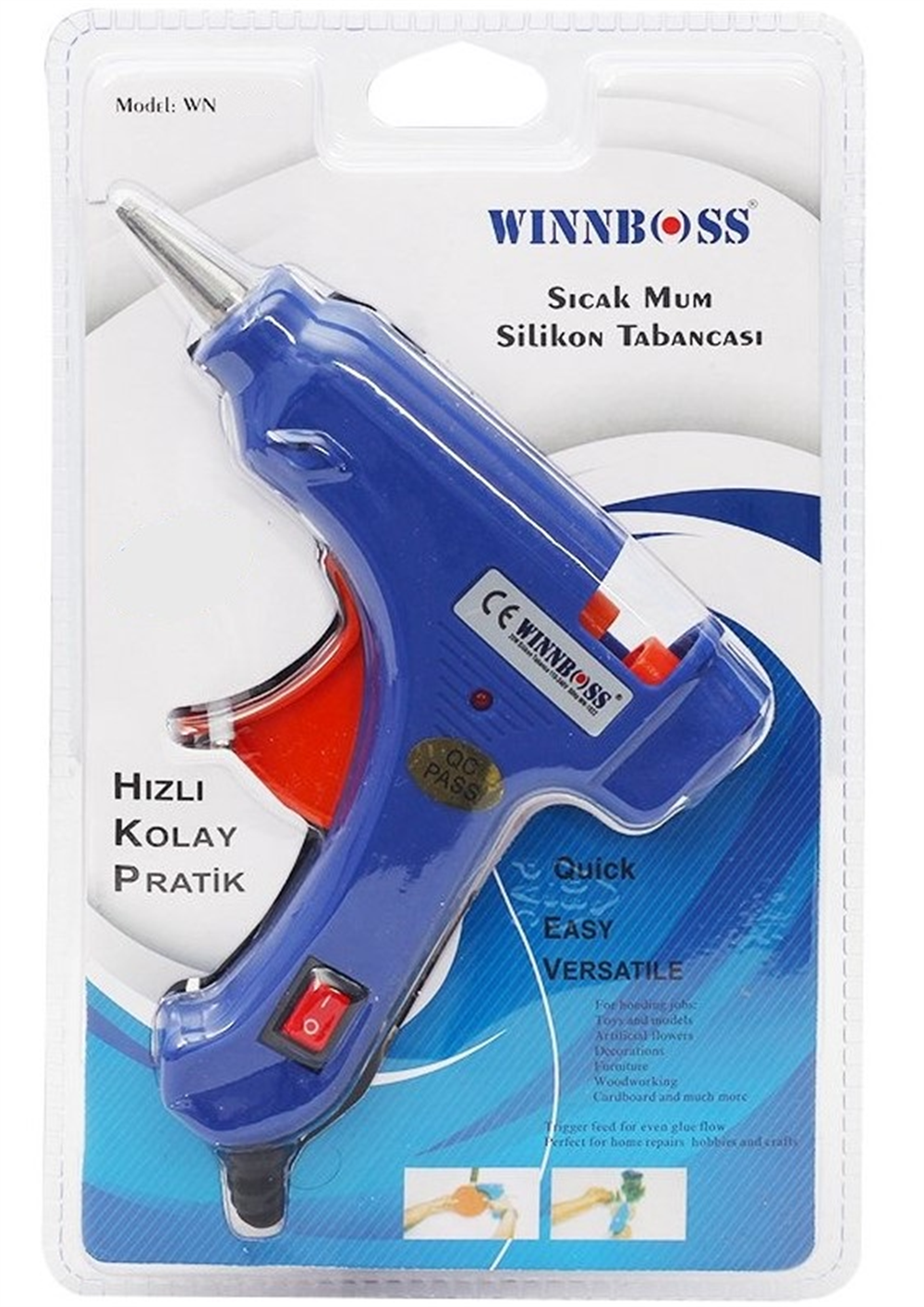Wınnboss Sıcak Silikon Tabancası 100 W WN-1200Silikon Tabancaları