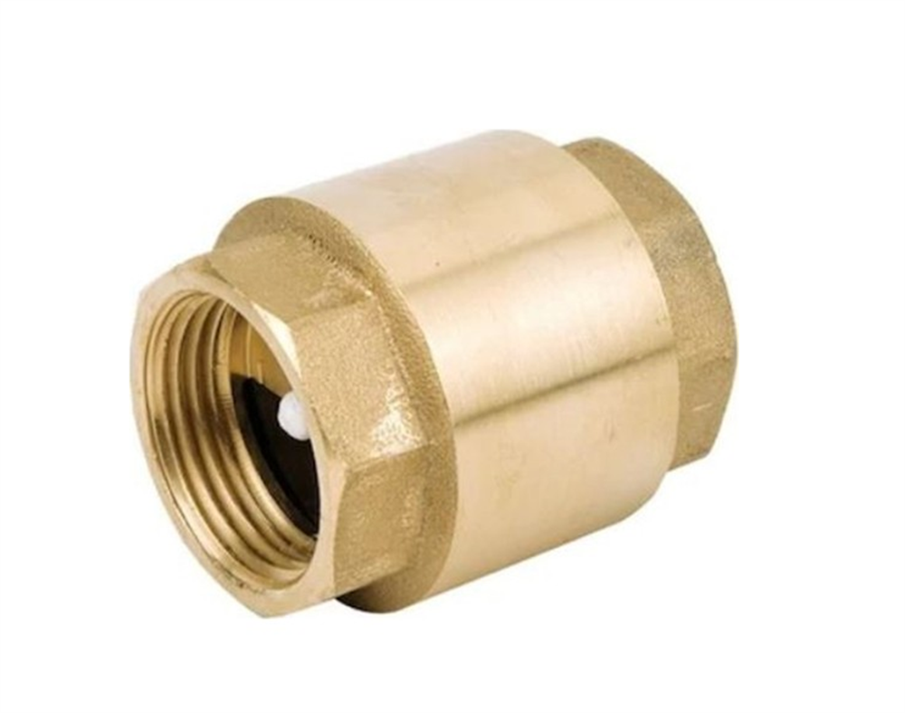 Yaylı Dik Çekvalf 1 1/4'' SarıÇekvalfler