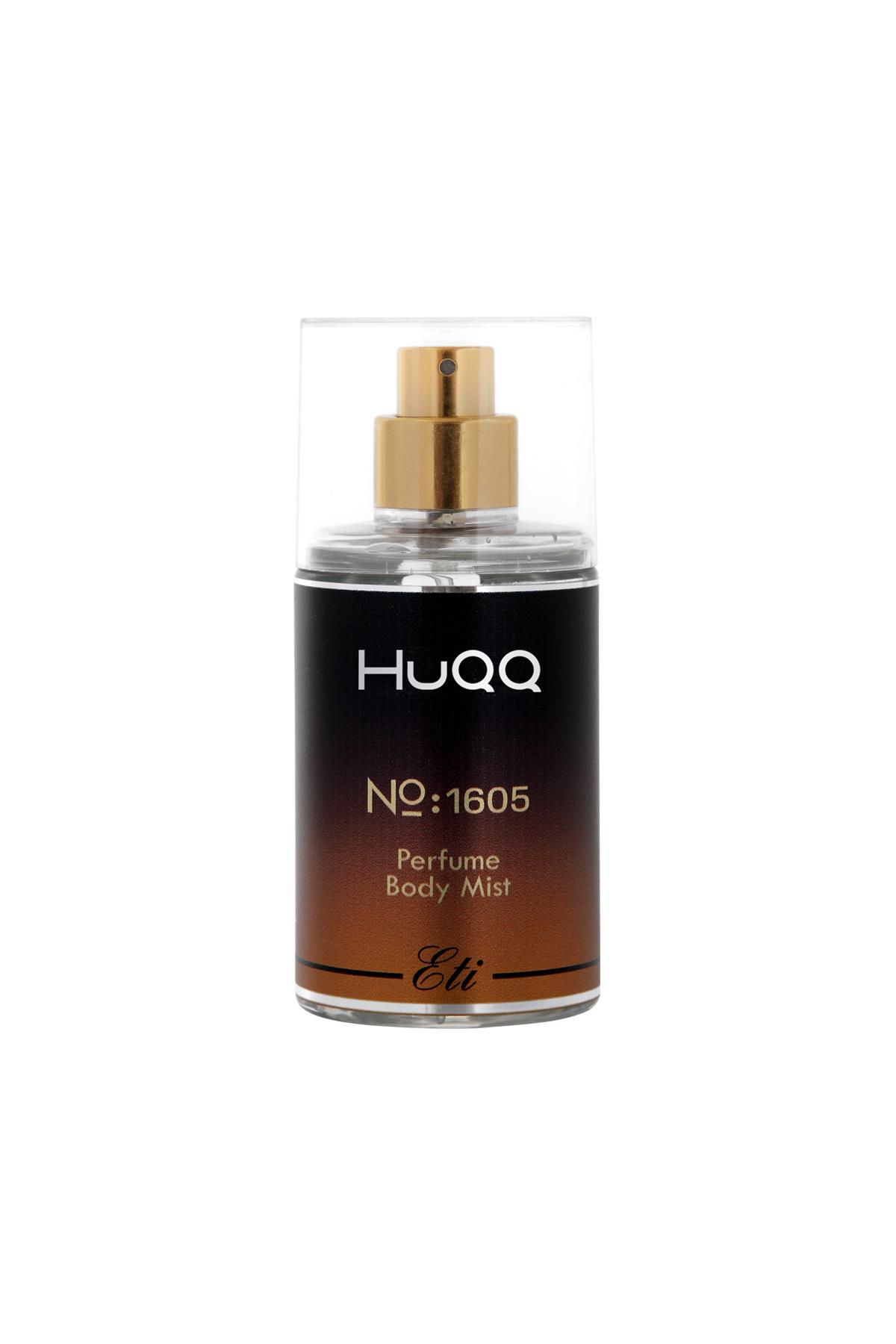 HuQQ NO:1605 Perfume Body Mist Sprey Pet Şişe 110ml