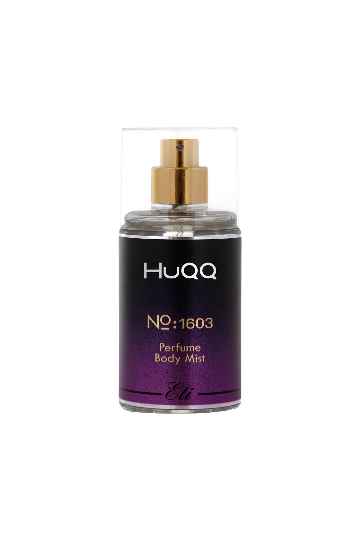HuQQ NO:1603 Perfume Body Mist Sprey Pet Şişe 110ml