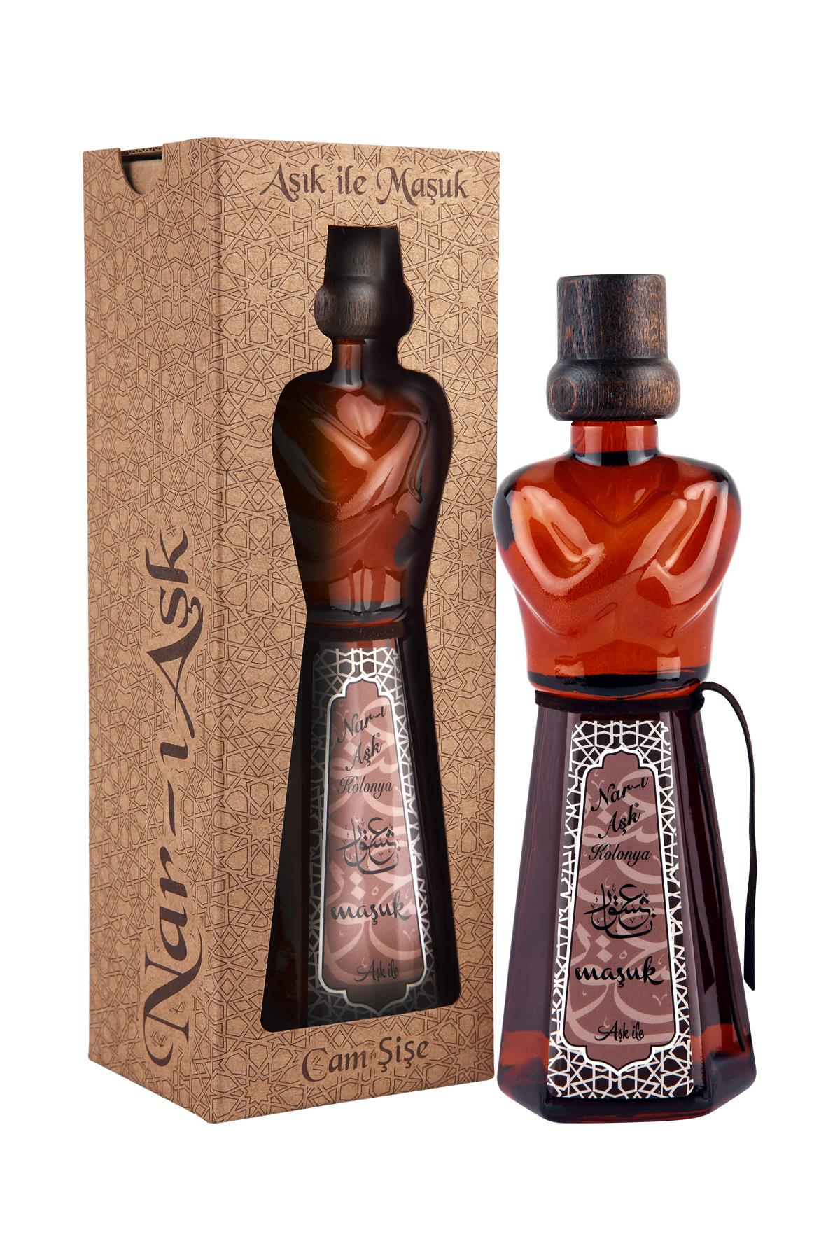 Nar-I Aşk Parfüm Kolonya Maşuk 300 Ml Cam Şişe