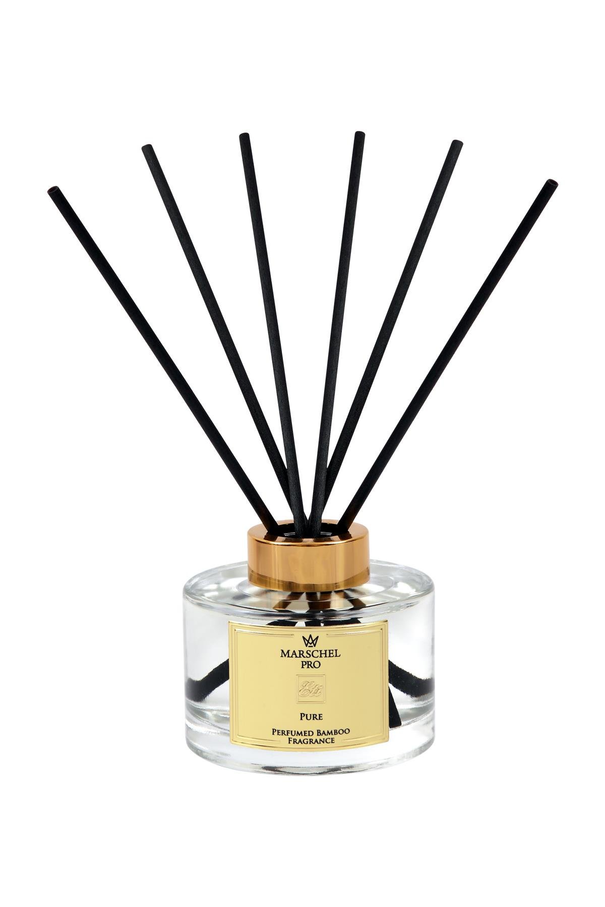 Pure Çubuklu Koku Cam Şişe 165 ml