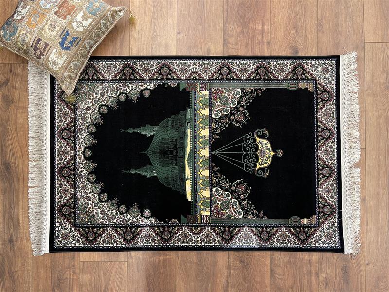 İpek Seccade Siyah 03