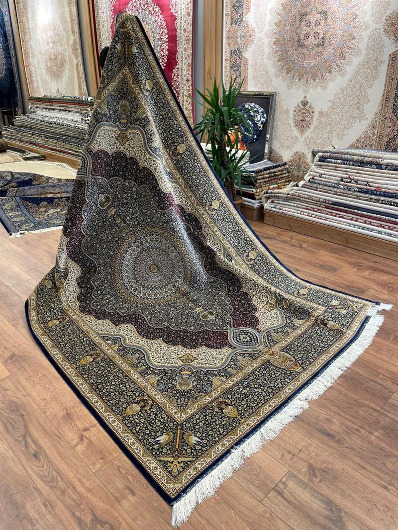 İran ipek Qum serisi Bordo