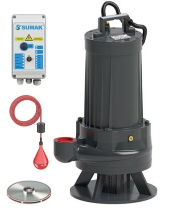 Sumak SDTY100/2 10 HP 380V Az Kirli Su Dalgıç Pompa