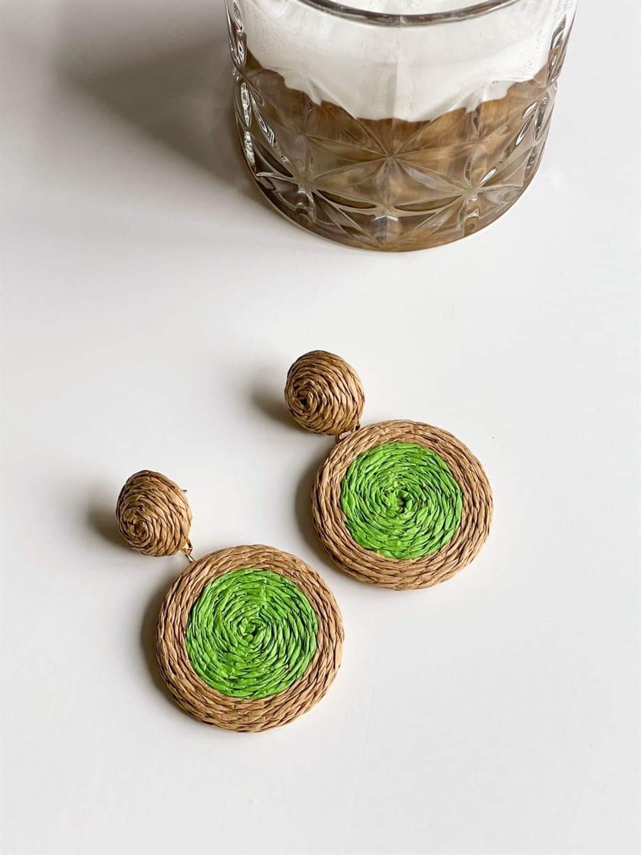 İthal Hasır Küpe (6.5 Cm)