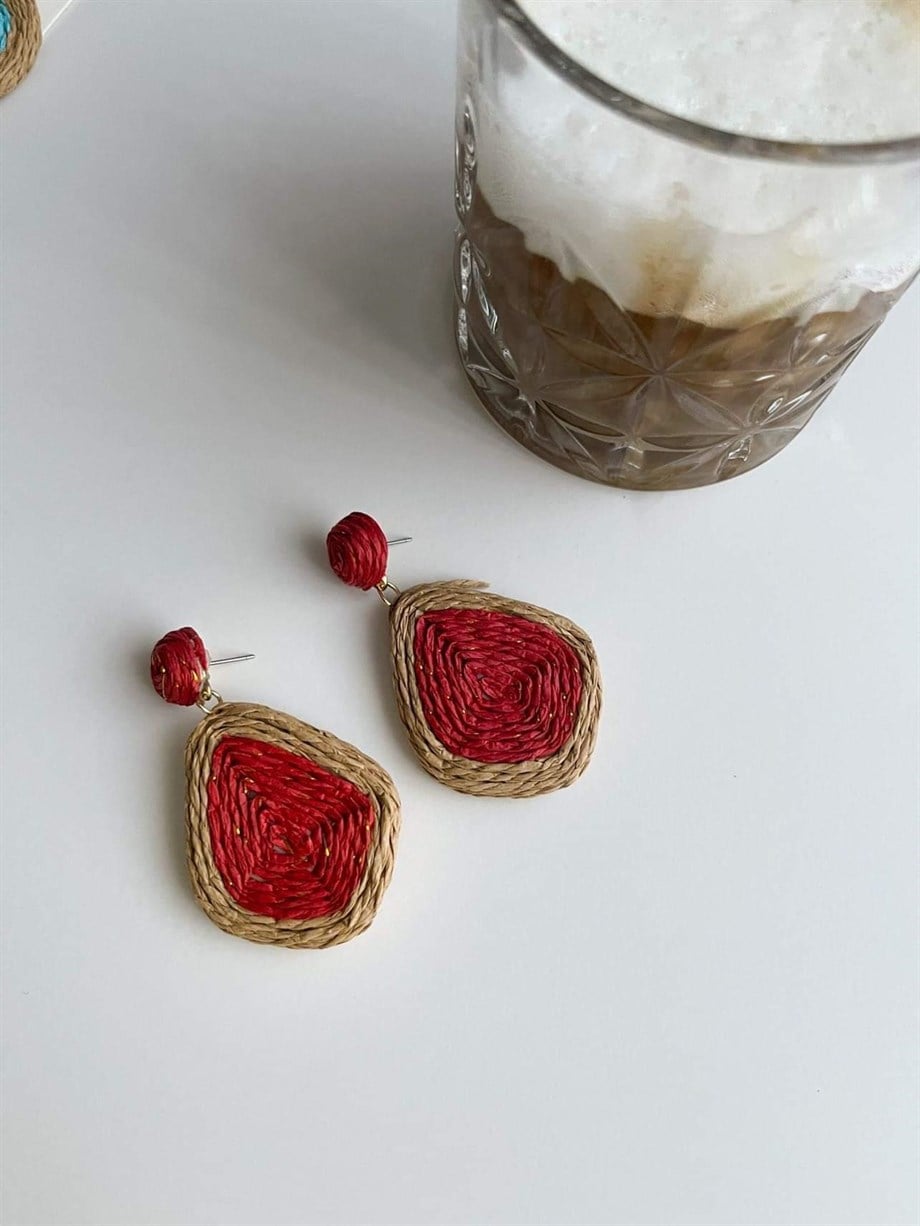 İthal Hasır Küpe (6.5 Cm)