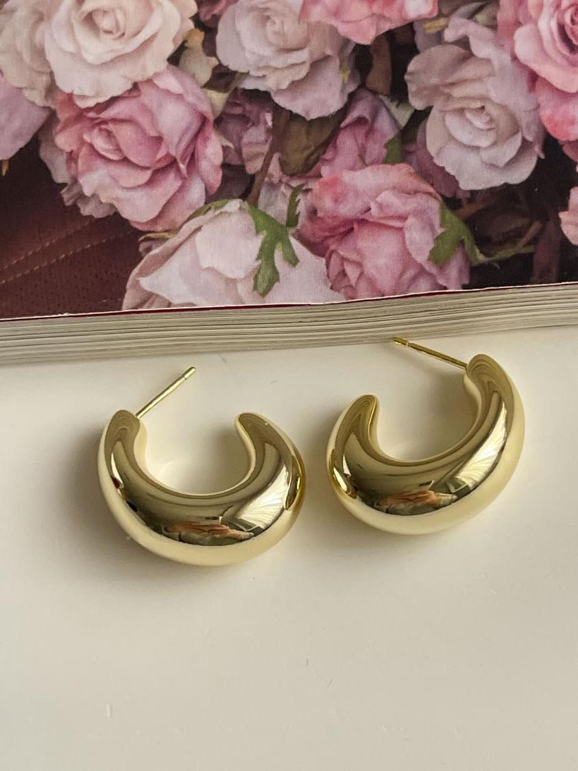 Xuping Gold Hafif Küpe (2.5 Cm)