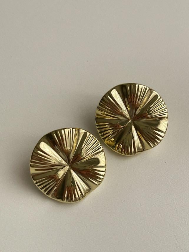 Xuping Gold Midye Küpe (2.40 Cm)