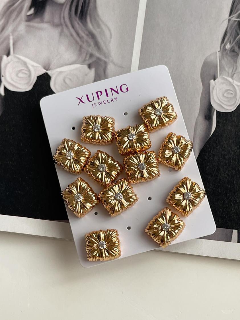Xuping Gold Tekli İstediğin Kadar Al Tak Küpesi
