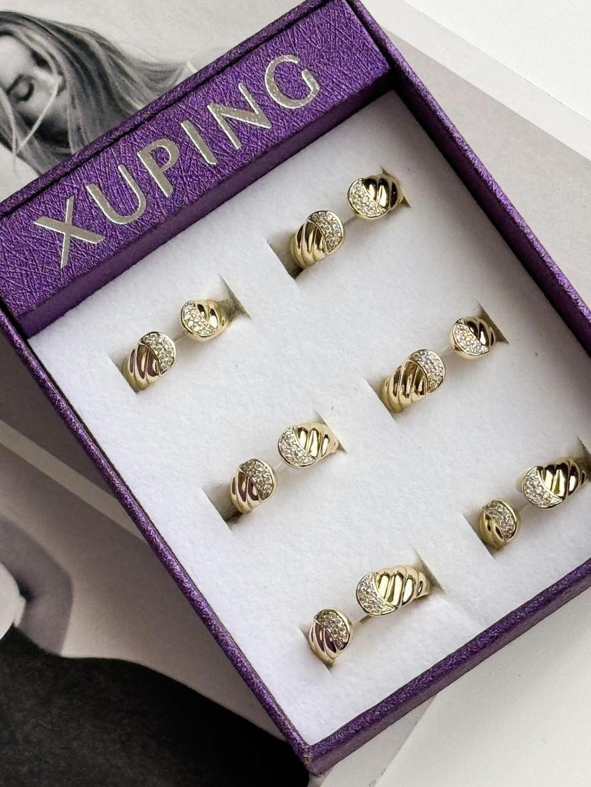 Xuping Gold Vintage Numaralı Yüzük (16 Numara)
