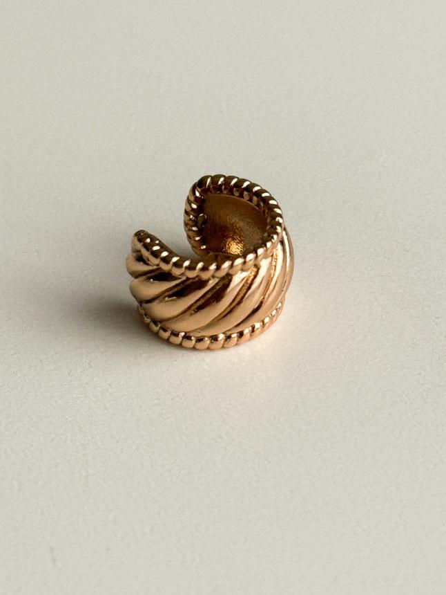 Xuping Rose Tekli Ear Cuff Küpe