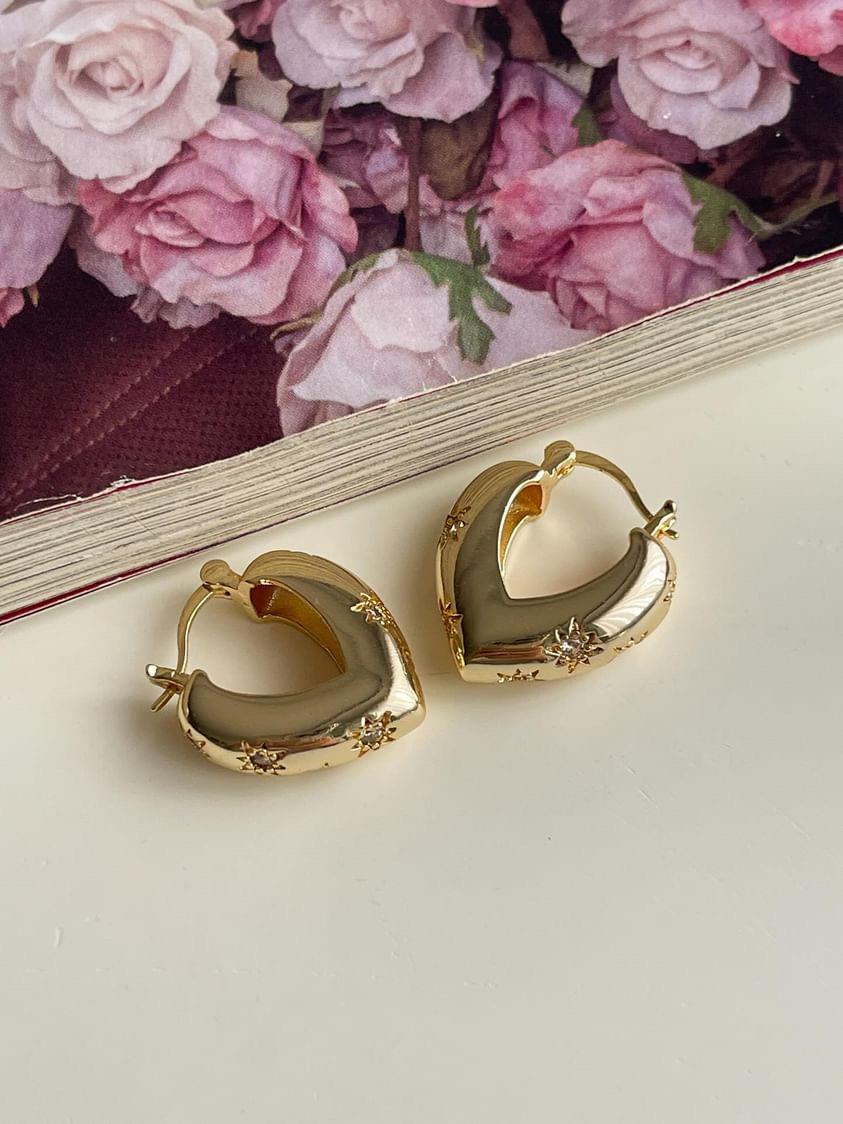 Çelik Bombeli Küpe (2 Cm)