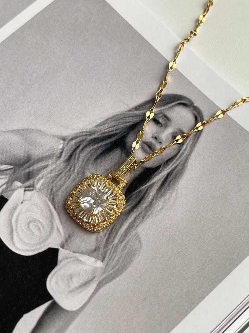 Çelik Gold Hera Kolye (45 Cm)