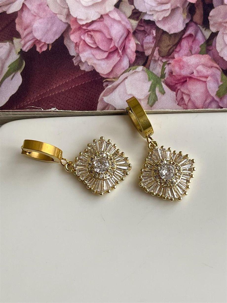 Çelik Gold Hera Küpe (3.30 Cm)