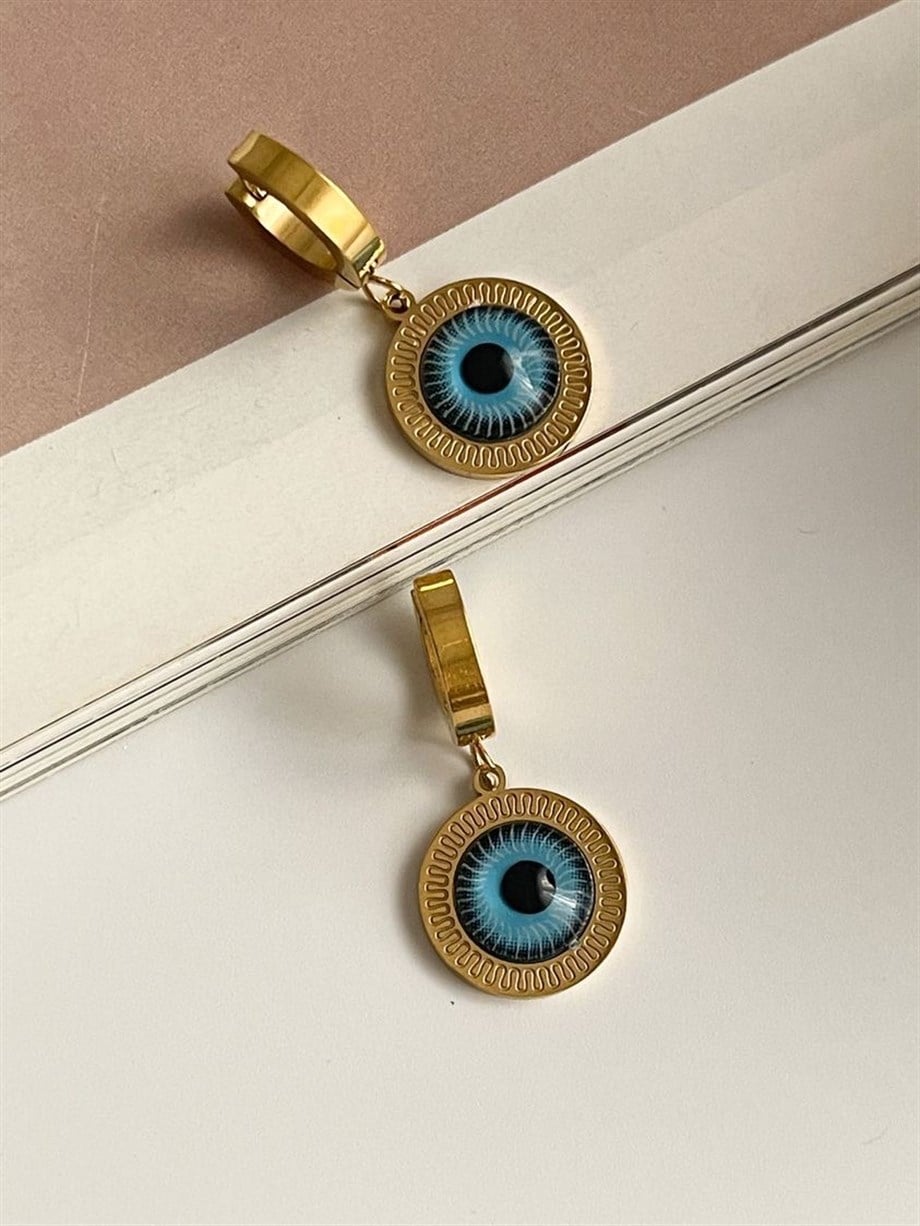 Çelik Göz Küpe (3 Cm)