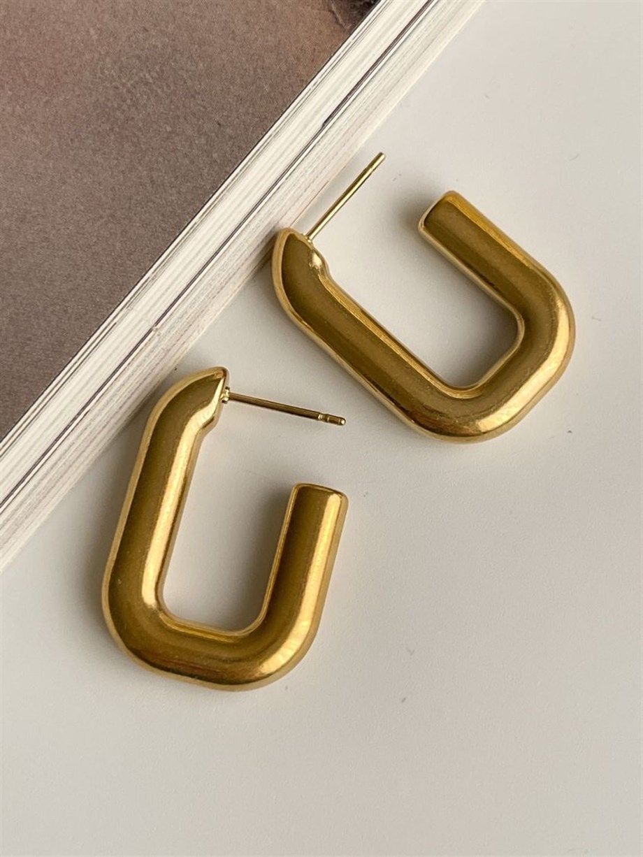 Çelik Steel Halka Küpe (2.5 Cm)