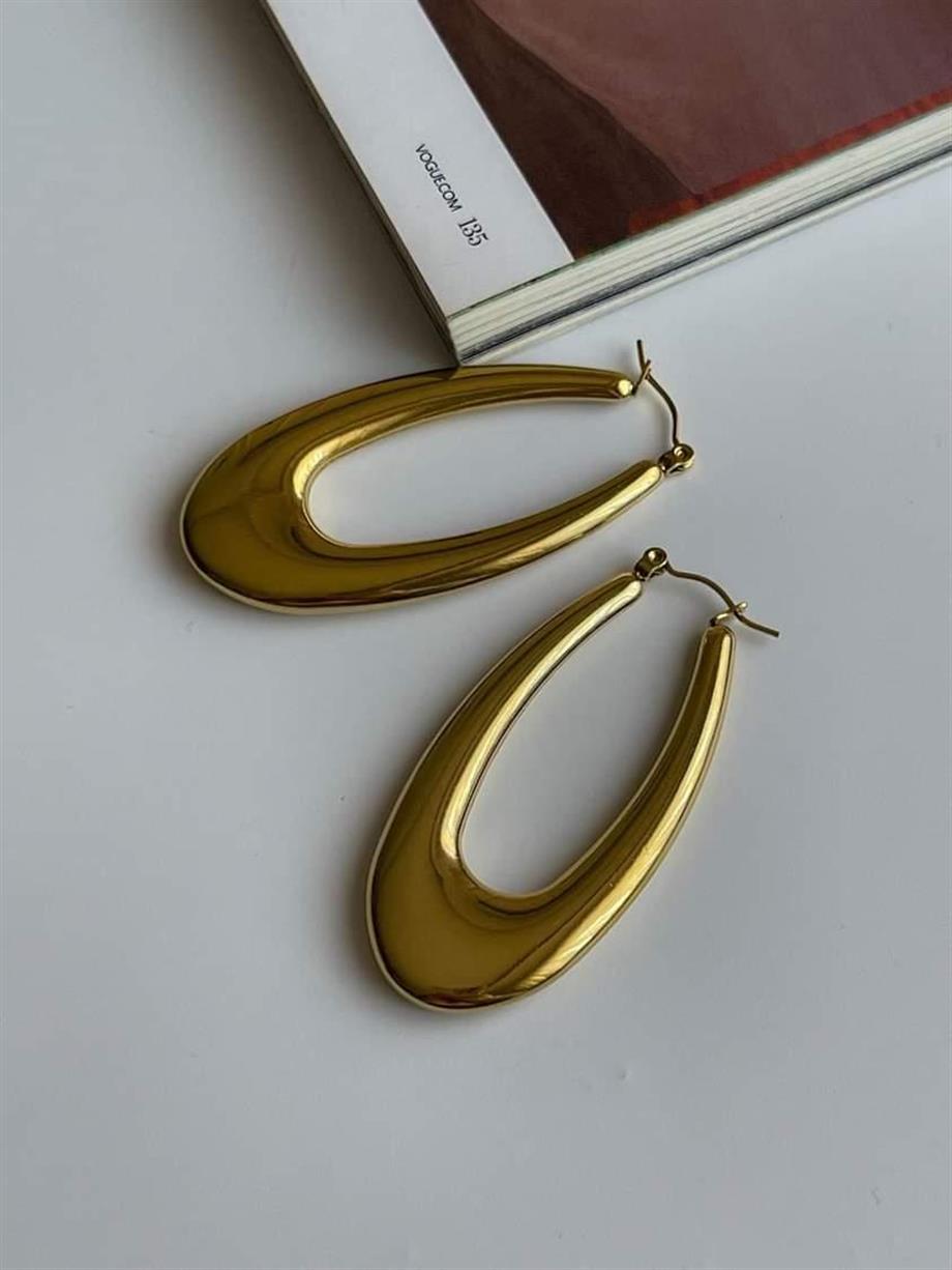 Çelik Uzun Steel Küpe (5 Cm)