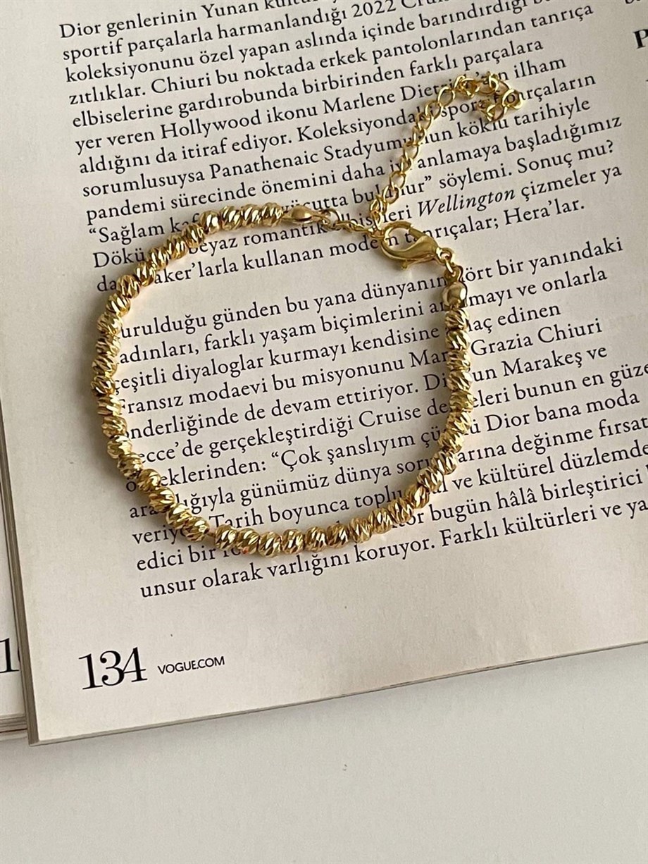 Gold Dorika Bileklik (23 Cm)