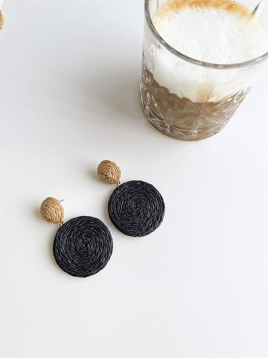 İthal Hasır Küpe (6.5 Cm)