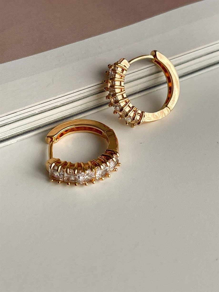 Özel Kaplama Baget Halka Küpe (2 Cm)