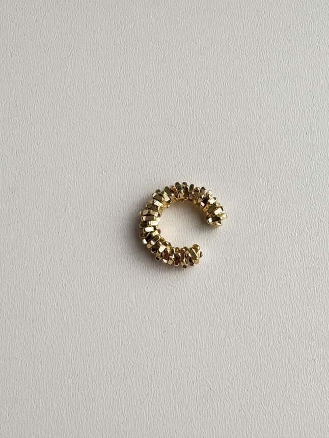 Özel Kaplama Gold Tek Adet Ear Cuff Küpe 