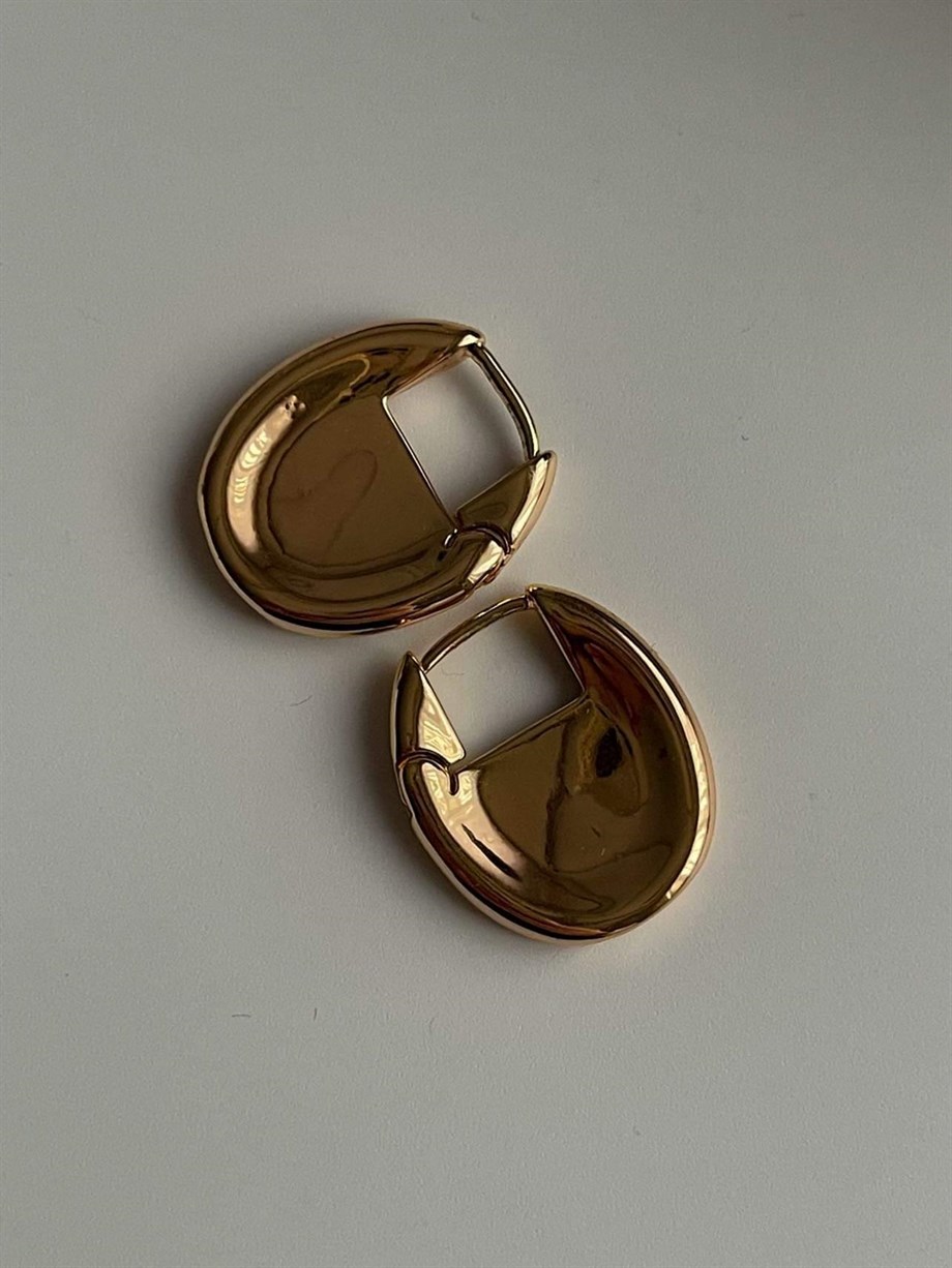 Özel Kaplama Halka Küpe (2 Cm)