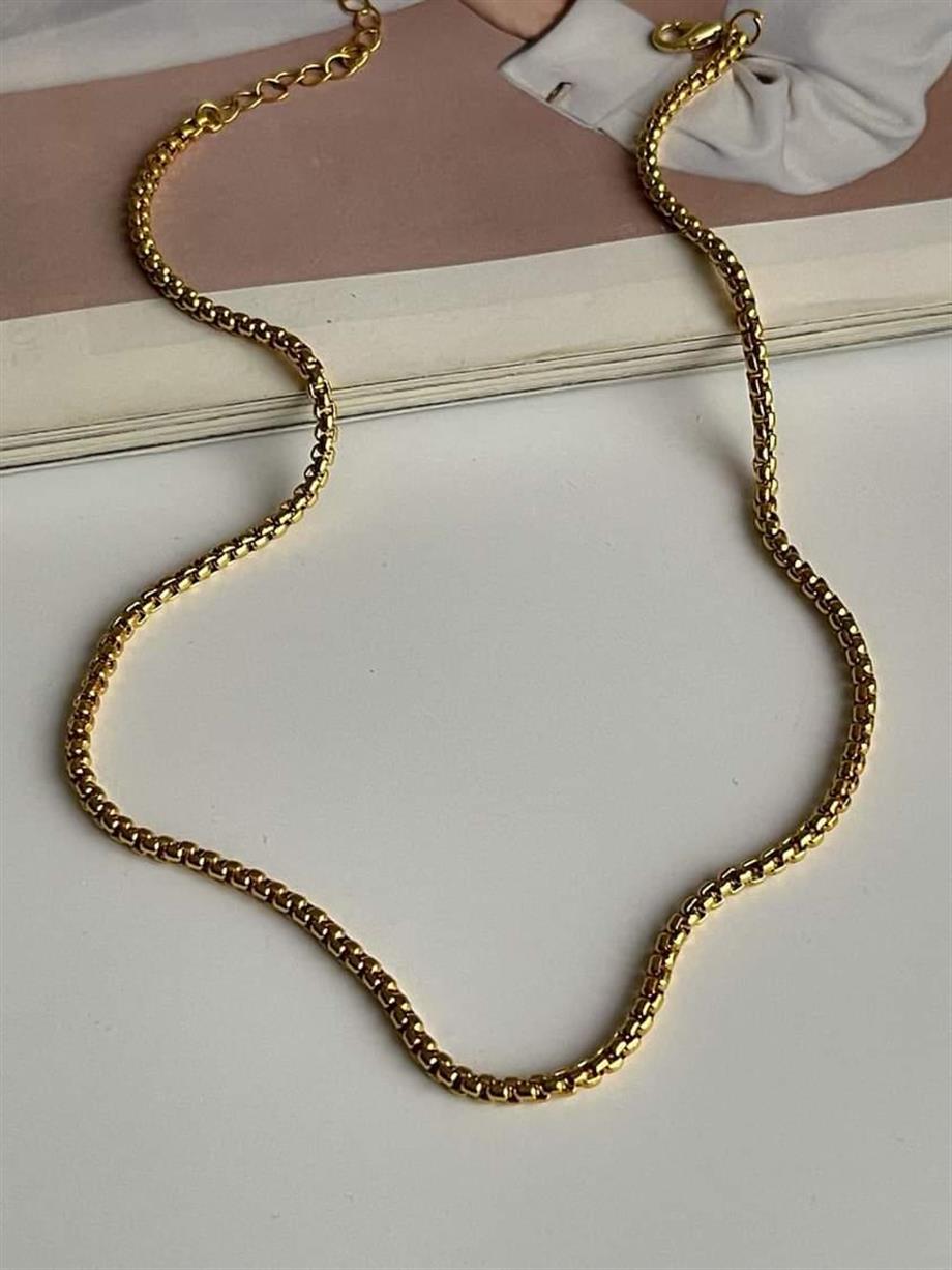 Özel Kaplama Örgü Kolye (47 Cm) (2 Numara)