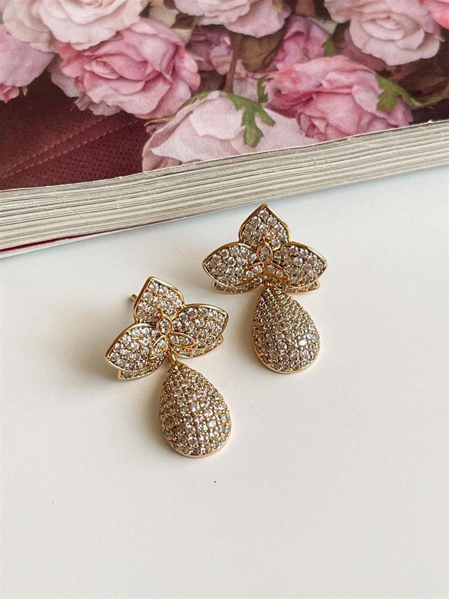 Özel Kaplama Xuping Vintage Küpe (3 Cm)